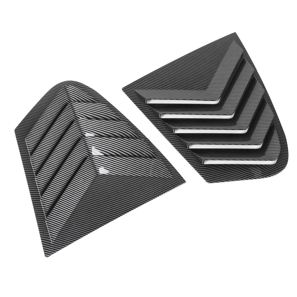 P  of Rear Side Window Louver Cover Left Right Rear Window   Vent Scoop Shades Cover for 5 Series G30 2018-2023