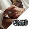 yuwqqoajv Fashionable Ring Best Gift For Those Who Love Vintage Alloy For Unisex Ring Vintage Punk Ring Accessories, CR6474, 9
