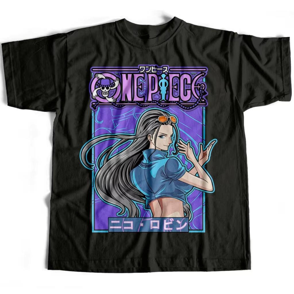 

ONE PIECE Anime NICO Robin Printed Tshirt Unisexs and Womens Tshirt Unisexs Top Sports Tshirt Unisexs Tshirt Summer Tee 2026 New S