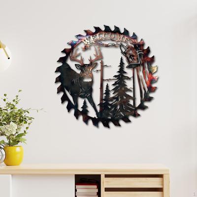 Collectible Elk Sculpture for Home Decoration, Office Gift, Hallway Craft