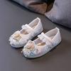 New girls embroidered shoes children's ancient shoes baby handmade cloth shoes Hanfu shoes performance shoes