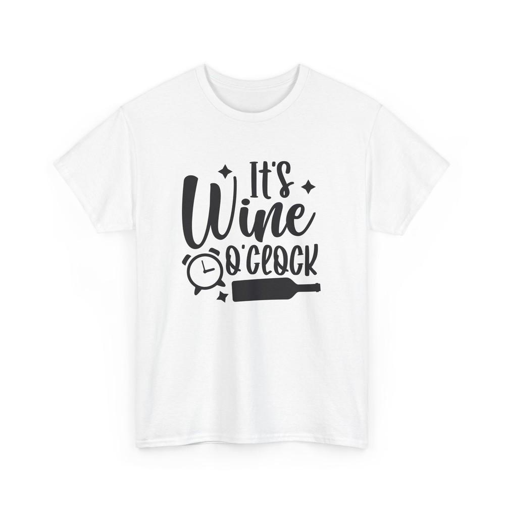 

Silly Goose T-Shirt - Ridiculously Funny Tee It s wine o clock Shirt S