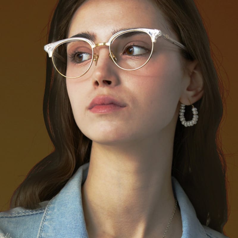 RECLOW RECLOW GUINNESS CRYSTAL GLASS Acetate Glasses