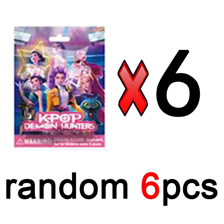 Anime Kpop Demon Hunters  blind box Figure Model Toy Cartoon Gaming Desk Decoration Collection for Kids Mystery Box Model Gift