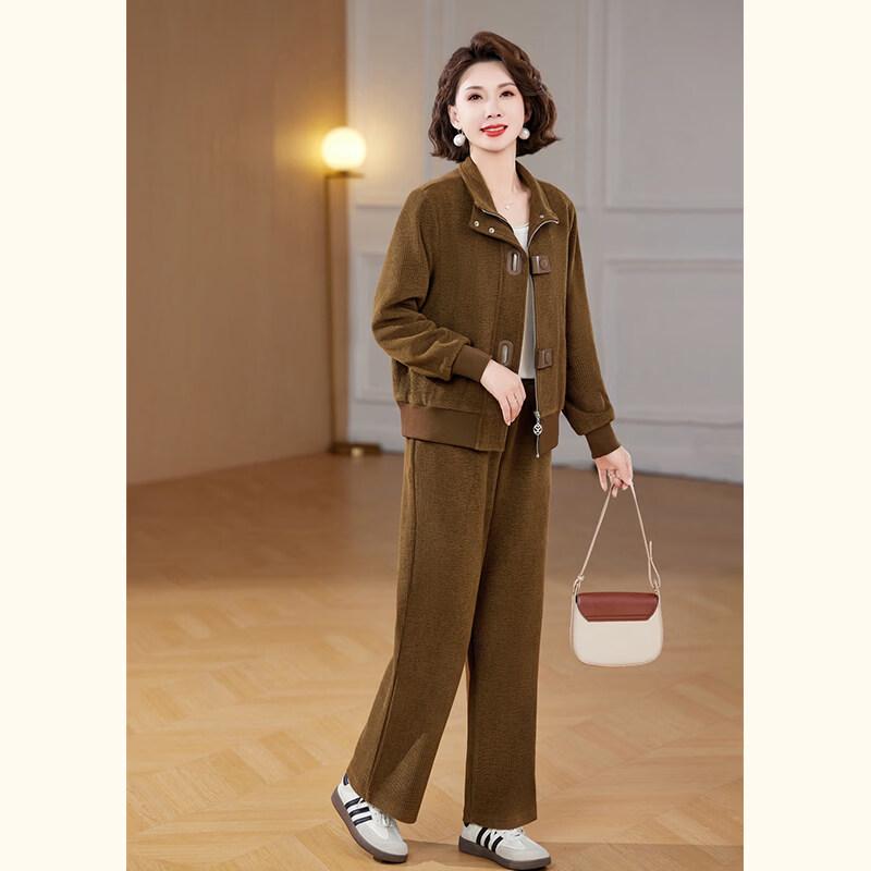 Women's Corduroy Sportswear Set