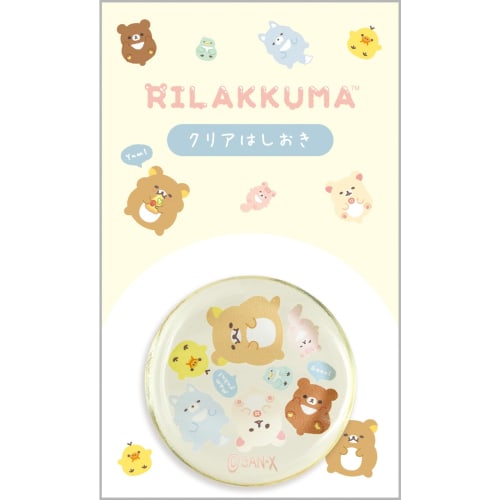 SAN-X Rilakkuma Clear Chopsticks KA26302 H8 X W40