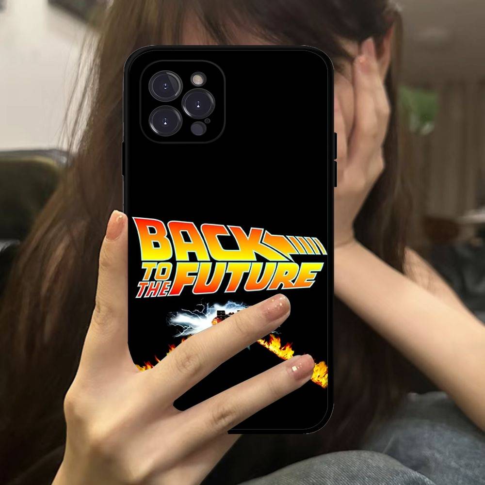 Back To The Future Phone Case For IPhone 14 Plus 13 Mini 11 16 15 17 Pro Max Protection Shockproof