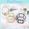 Jewelry Jewelry Geometrical Glass Box Organize Holder Ring Box Jewelry Storage