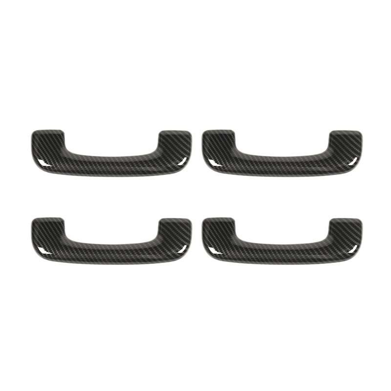 ABS Top Handle Decoration Protective Cover Sticker Fit For Dodge Charger 2011 Up Car Interior Accessories
