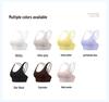 Breathable Backless Shockproof Mesh Sports Bra