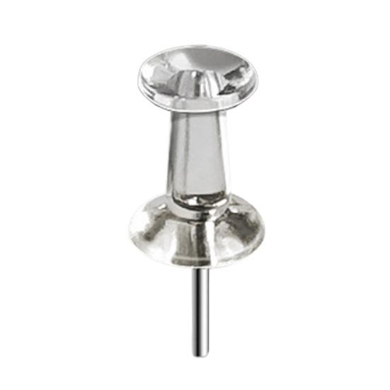 100/200/500Pcs Clear Push Pins Transparent Plastic Head Thumb Tacks Steel Pointed Nails