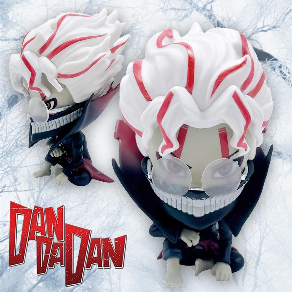 In Stock Dandadan 14cm Okarun Takakura Ken Desk Decoration Tabletop Statue Action Figure PVC Model Toys For Kids Ornaments