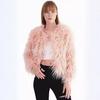 Autunno e inverno spiaggia pelo di pecora imitazione pelliccia cappotto capelli ricci donna top corto giacca lana artificiale giacca