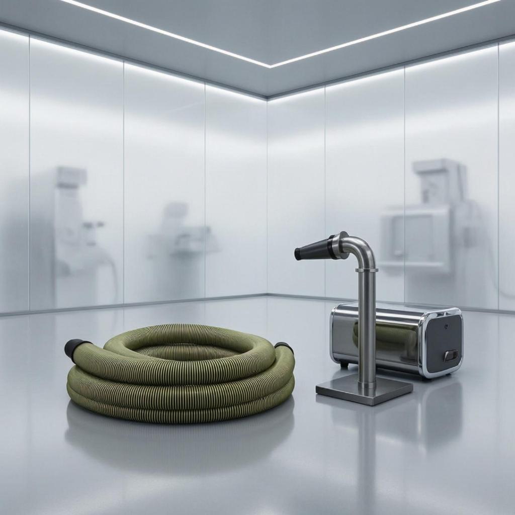 Vacuum Hose with Fittings Antistatic Flexible