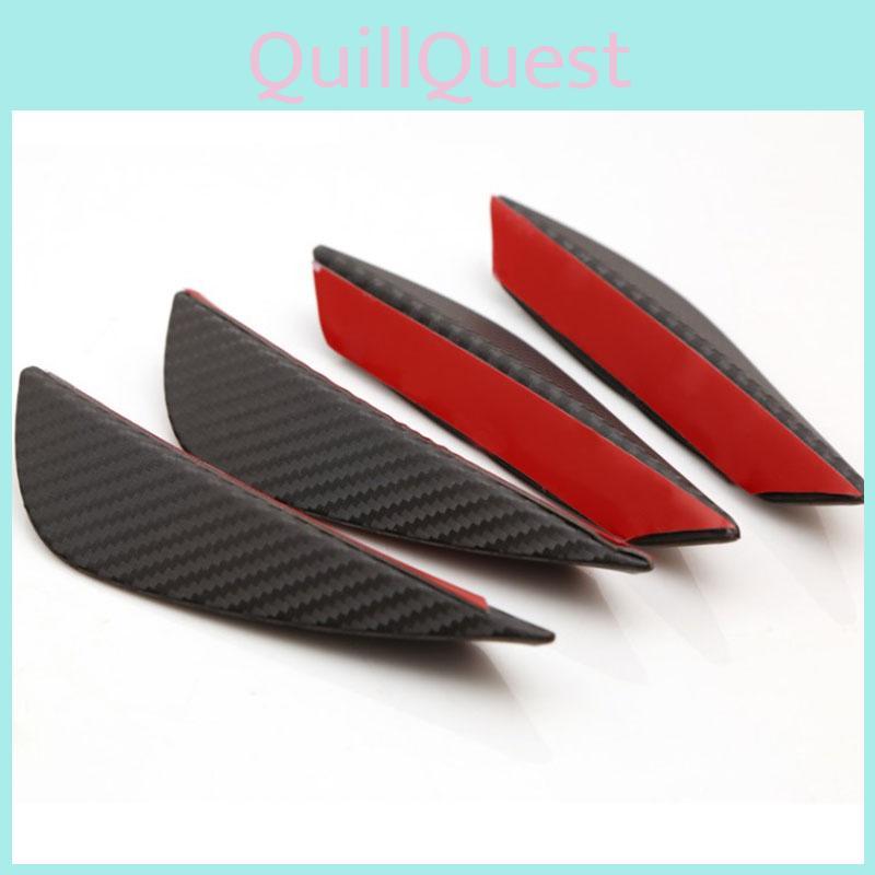 Elegant Universal Car Front Bumper Lip Fin Air Knife Auto Body Kit With Superior Durability