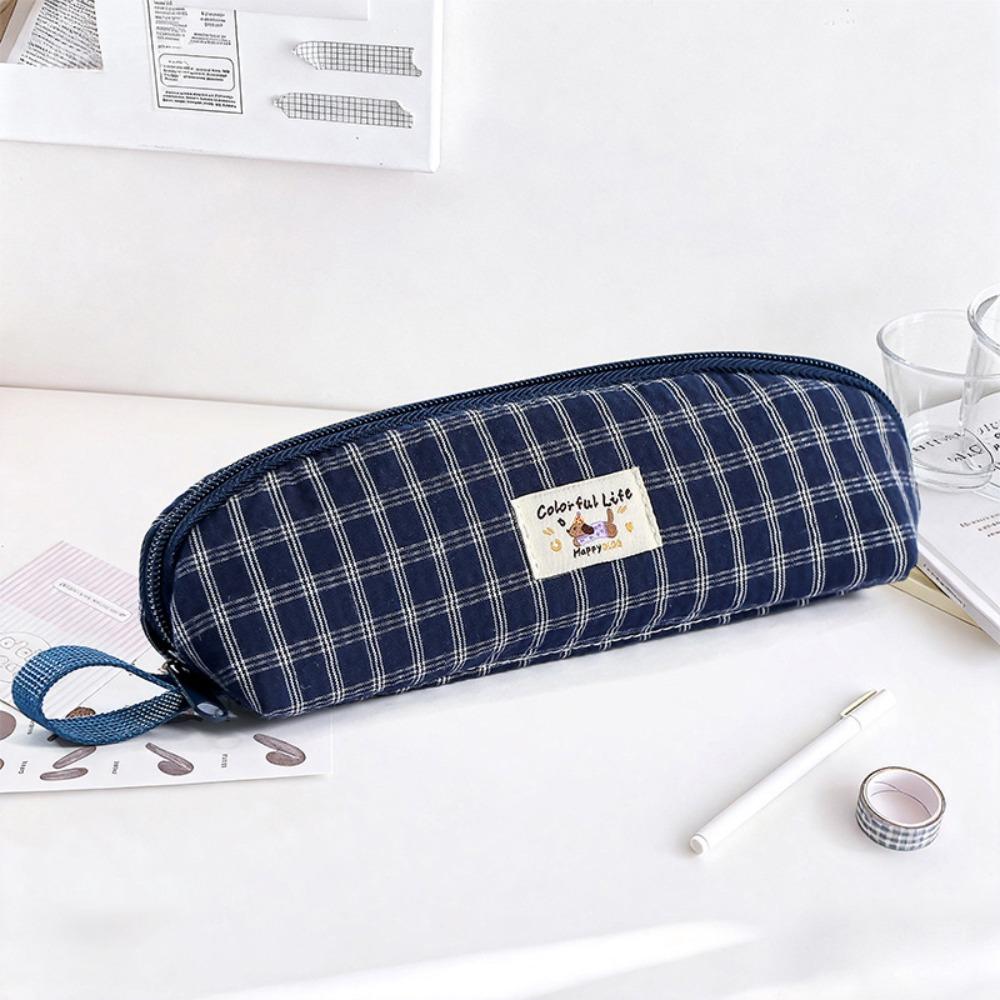 Large Capacity Pencil Case Portable Stationery Bag Lightweight Pen Pouch  Students Gift