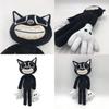 Siren Head Series Black Cat Plush Toy Soft Stuffed Doll Perfect For Horror Fans