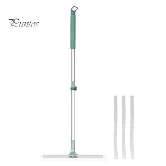 

Набор для мытья полов с выдвижной ручкой, вращающаяся на 360 градусов головка швабры, гибкая моющаяся швабра для уборки низких поверхностей 50 cm