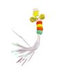 Kitten Door-Hanging Swing Teaser: Elastic Feather and Bell Toy for Self-Entertainment