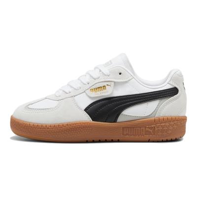 Palermo Moda Białe Czarne Gumowe Damskie Trampki 397727-01
