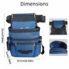 Adjustable Waist Belt Garden Tool Belt Multi-functional Multi-pockets Tool Bag Oxford Cloth Durable Material Tool Storage Bag