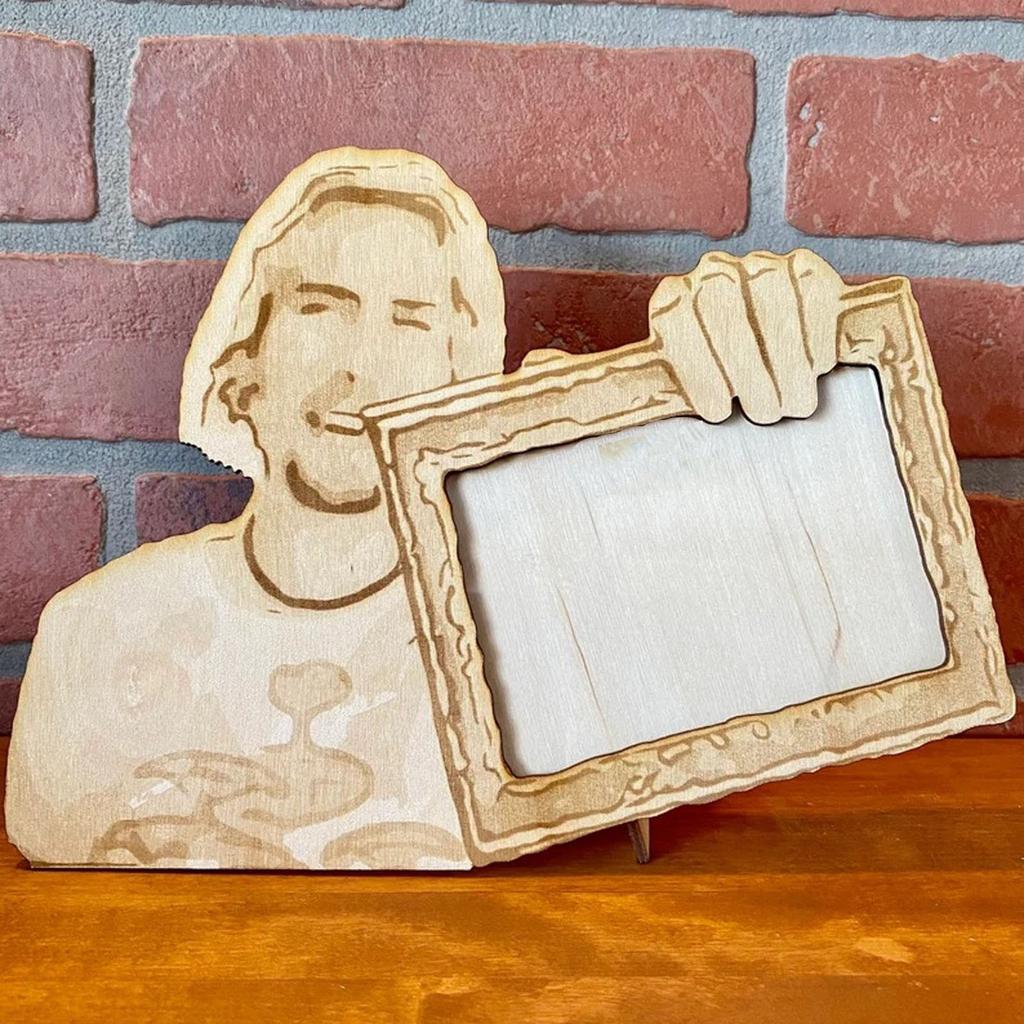 The Orig-inal Look At This Photograph Picture Frame, Look At This Graph, Personalized Wood Picture Frame, Funny Gift