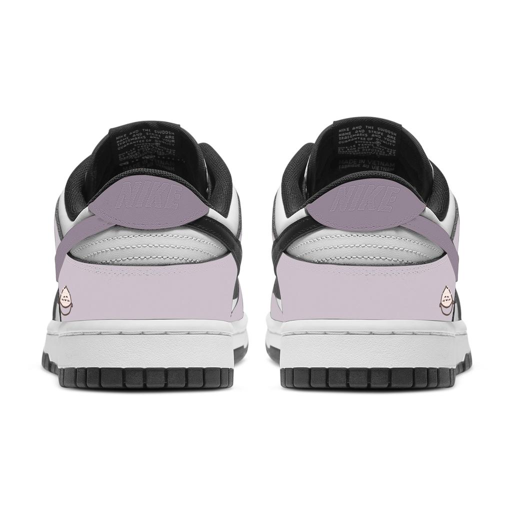 Nike Dunk Taro Butter Abrasion Resistant Low Top Skateboard Shoes Unisex Purple White CW1590-100(Team529-)