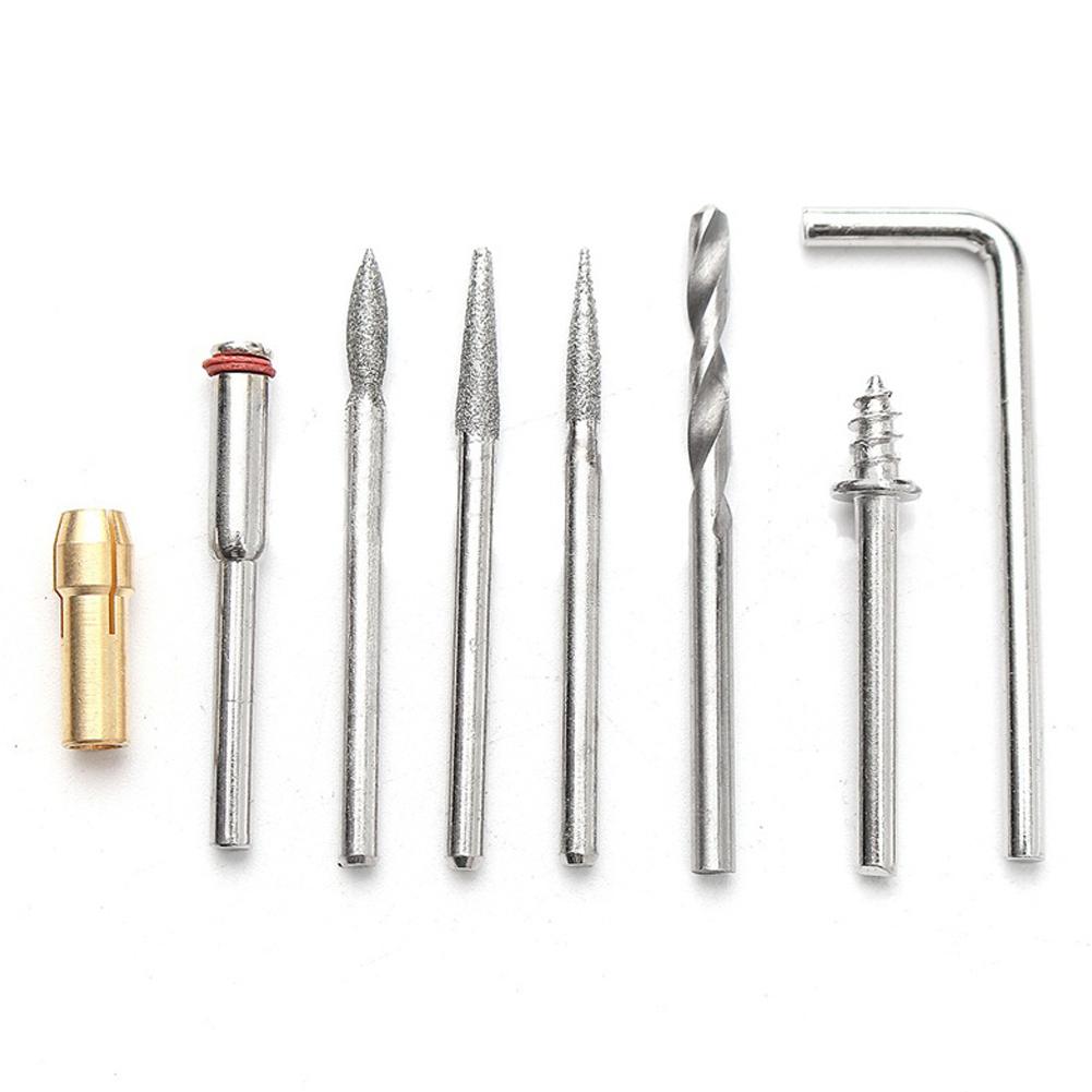 UYANGG 40-teiliges Mini-Bohrmaschinen-Zubehörset für Multi-Rotationswerkzeuge, Schleif- und Polierset für Dremel-Zubehör