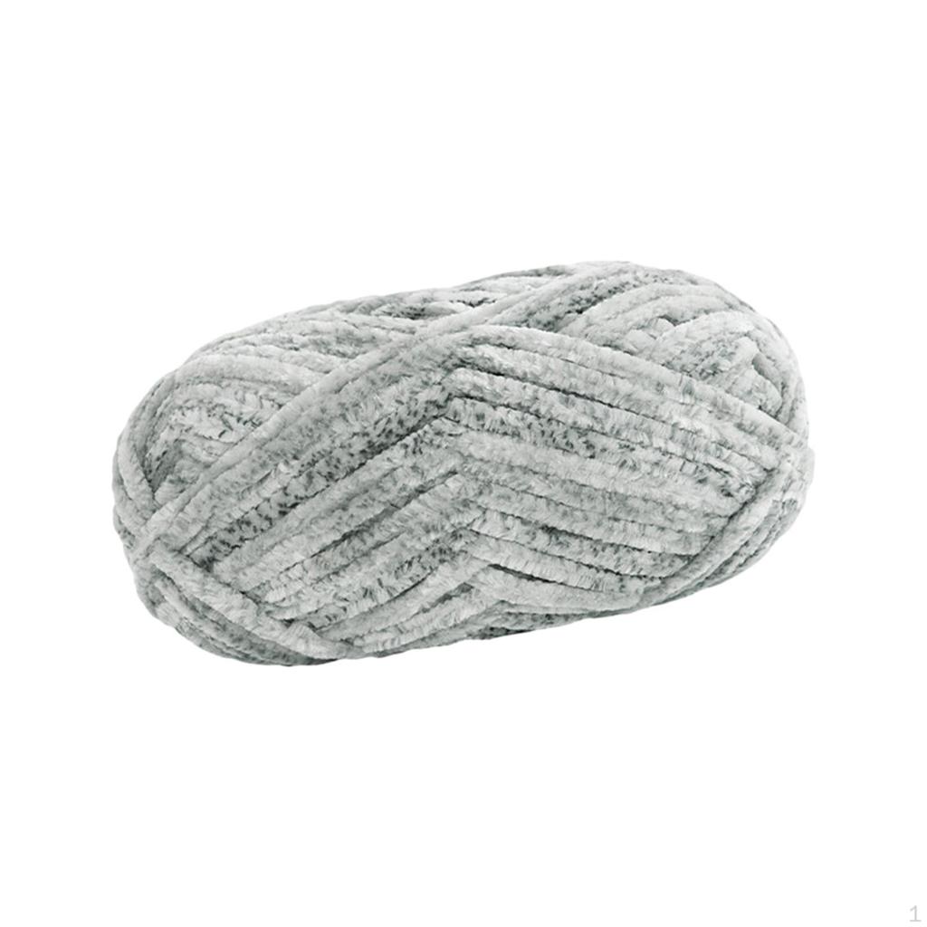 Chunky Wool Yarn Bulky Giant Tube DIY Thickness 6mm Hand Knit Weight