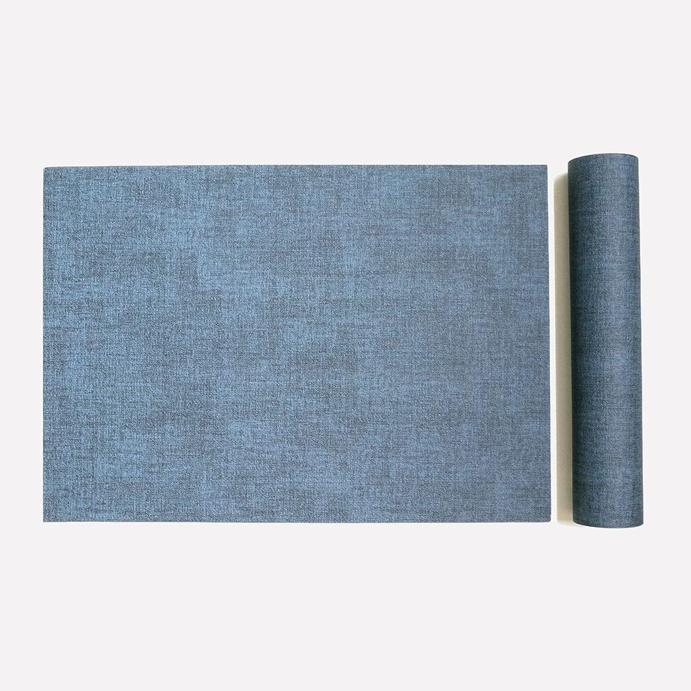 New Linen Texture Leather Table Mat Morandi Color Waterproof Tablecloth Table Mat Coffee Pad Non Slip Heat Resistant Table Cover
