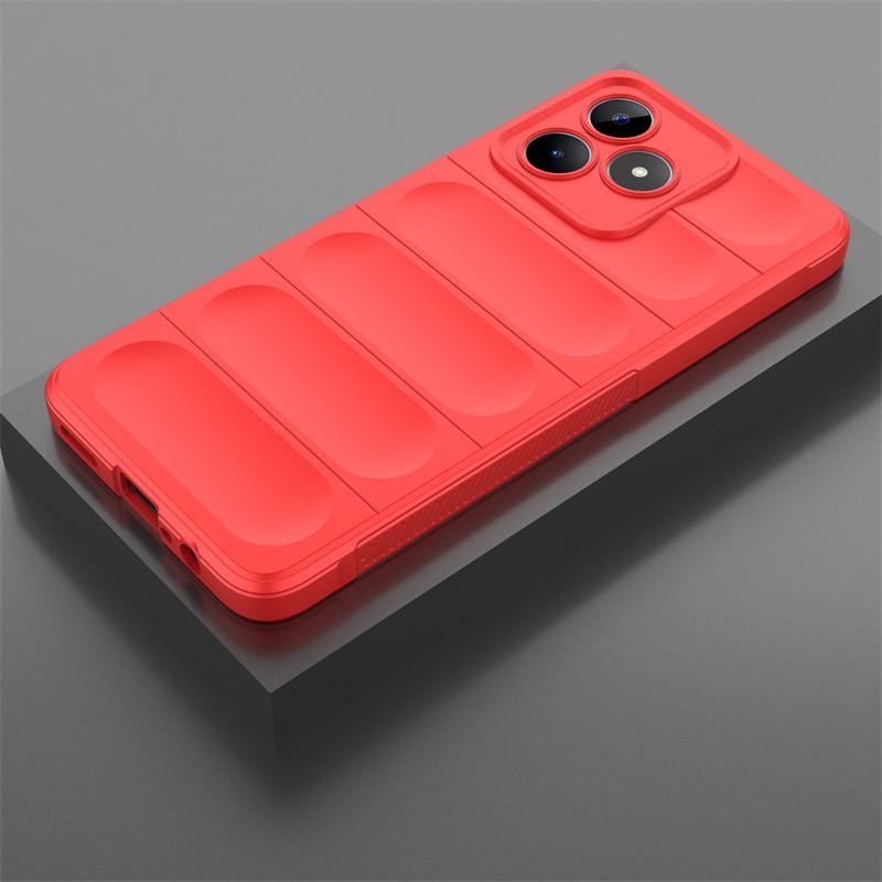 For Funda Realme C51 Cases Realme C51 C53 C55 Cover Skin-Friendy Shockproof Silicone Original TPU Protective Phone Back Cover