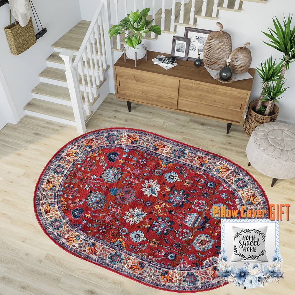 

Mosimoso Home RC1755 Ковер с кожаной подошвой и цифровой печатью