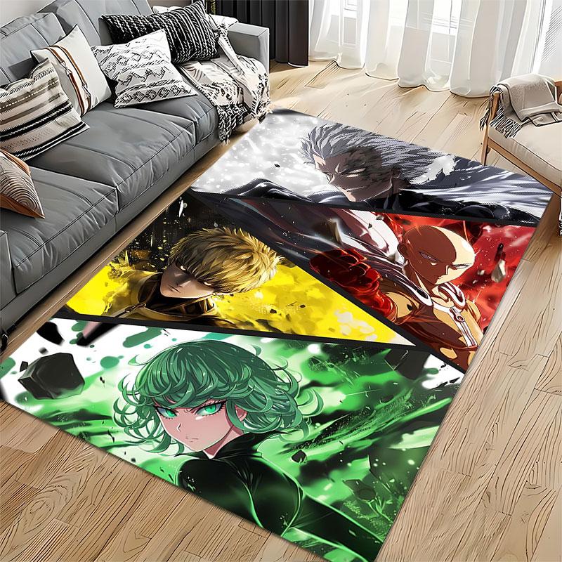 Anime Hero Group Art Carpet Suitable As a Non-slip Mat for the Living Room or Bedroom Sofa