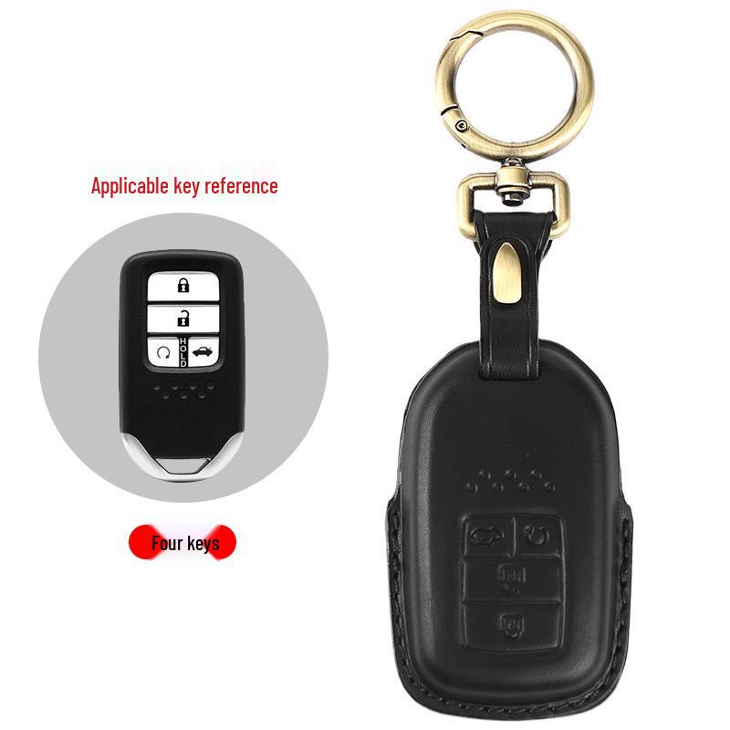 

Genuine Leather Key Case for Honda Accord, Civic, Fit, Breeze, Avancier - 10th Gen