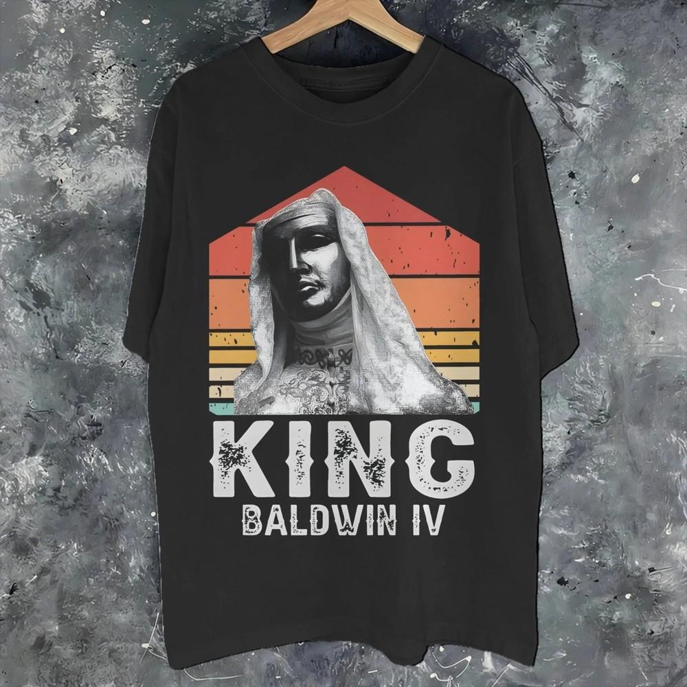 King Baldwin IV Ascendant Cotton T-Shirt Unisex King Baldwin Of Jerusalem