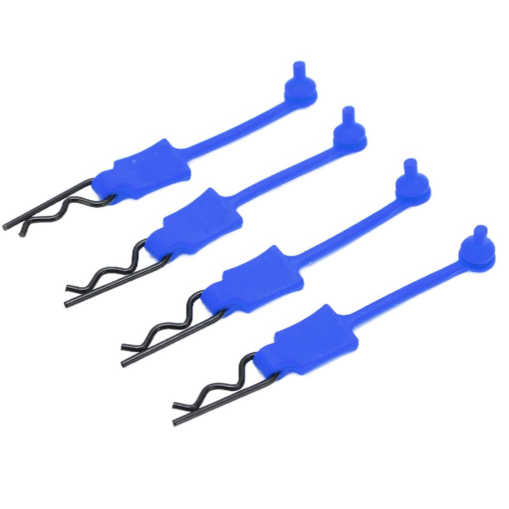 4Pcs 1 10 RC Car Clips Pins Universal Car Shell Bolt Latch Clip Replacement Model Car Shell Accessory