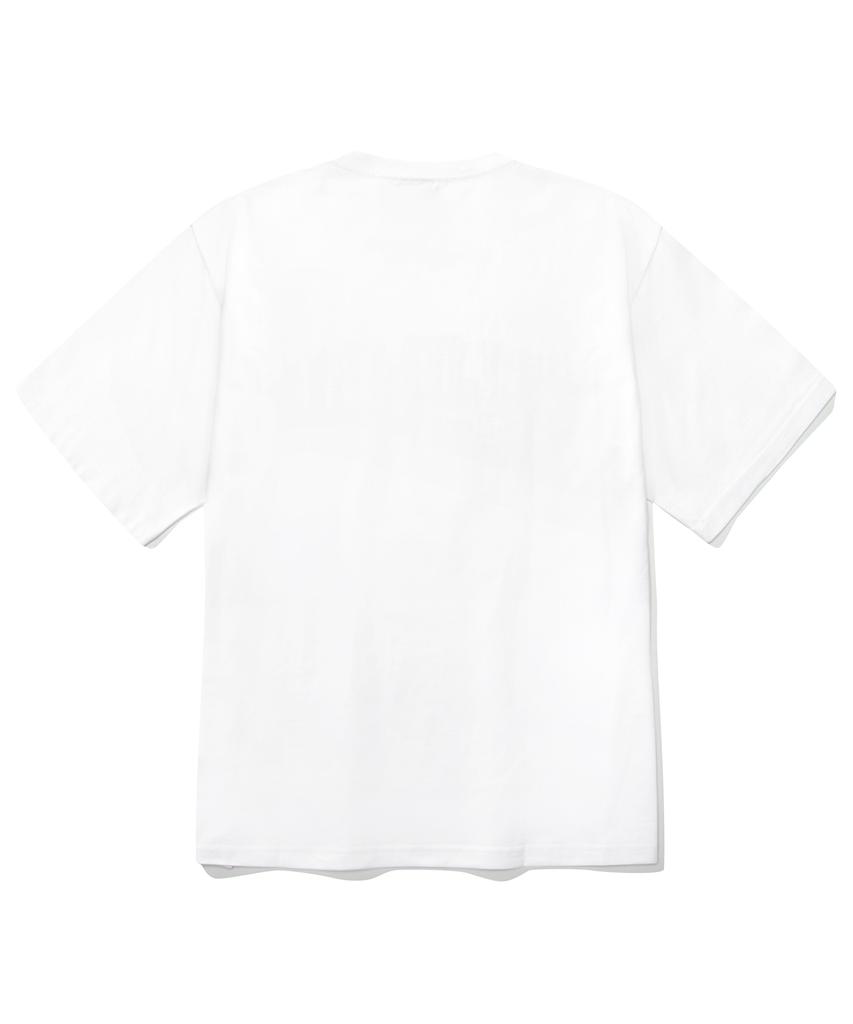 COLUMBIA UNIVERSITY 90 S Arch Logo S/S T-Shirts White