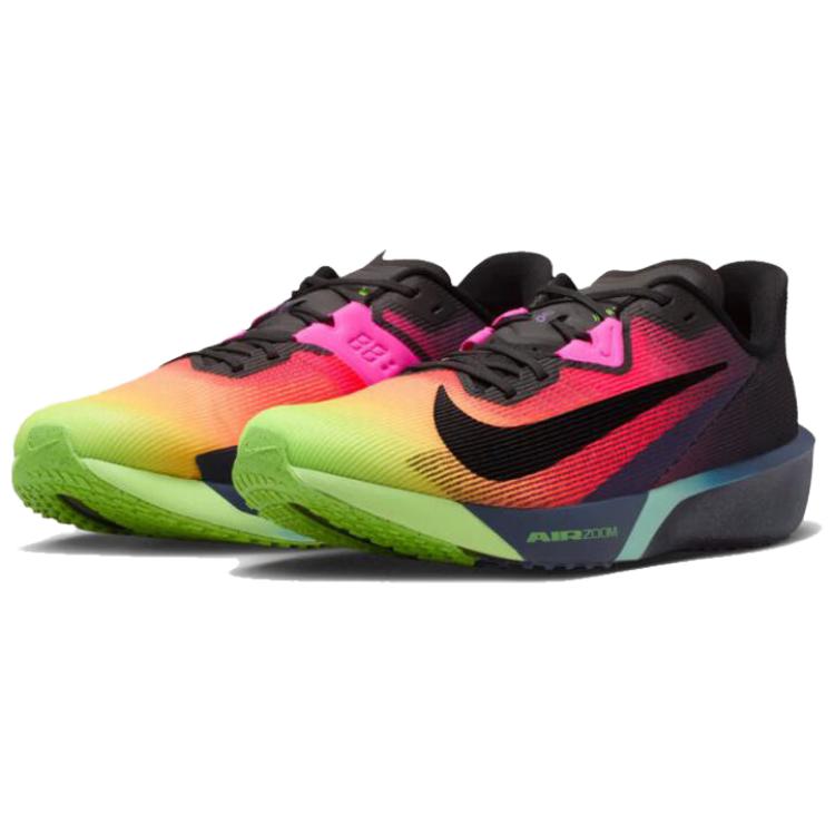 Nike Zoom Rival Fly 4 Glam Dark Obsidian Ghost Green Pink Men Sneakers Blue Pink-Blast Black IO9565-400