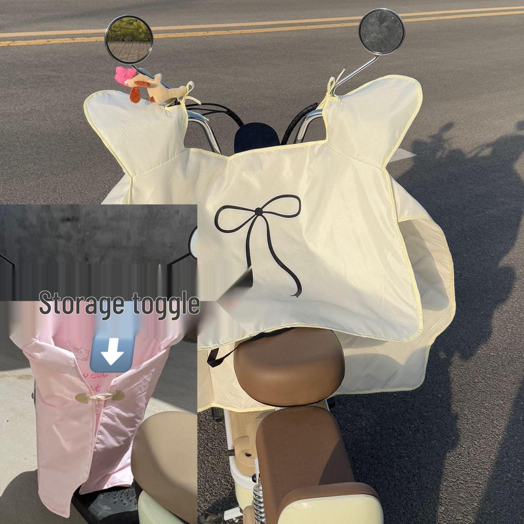 Electric Motorcycle Windshield Cover: Summer Sunshade, Rainproof, Thin Heat Insulation, Waterproof, UV Protection