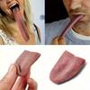 2025 Horror Funny Magic Tricks Whole Person False Simulation Tongue Decompression Toy Halloween Prank