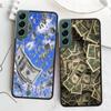 Banknote Dollar Cash Money Phone Case For Samsung A15 A25 A35 A55 Galaxy A70S A50S A30S A30 A40 A71 A51 A41 A31 A21 A11 A01 A20S