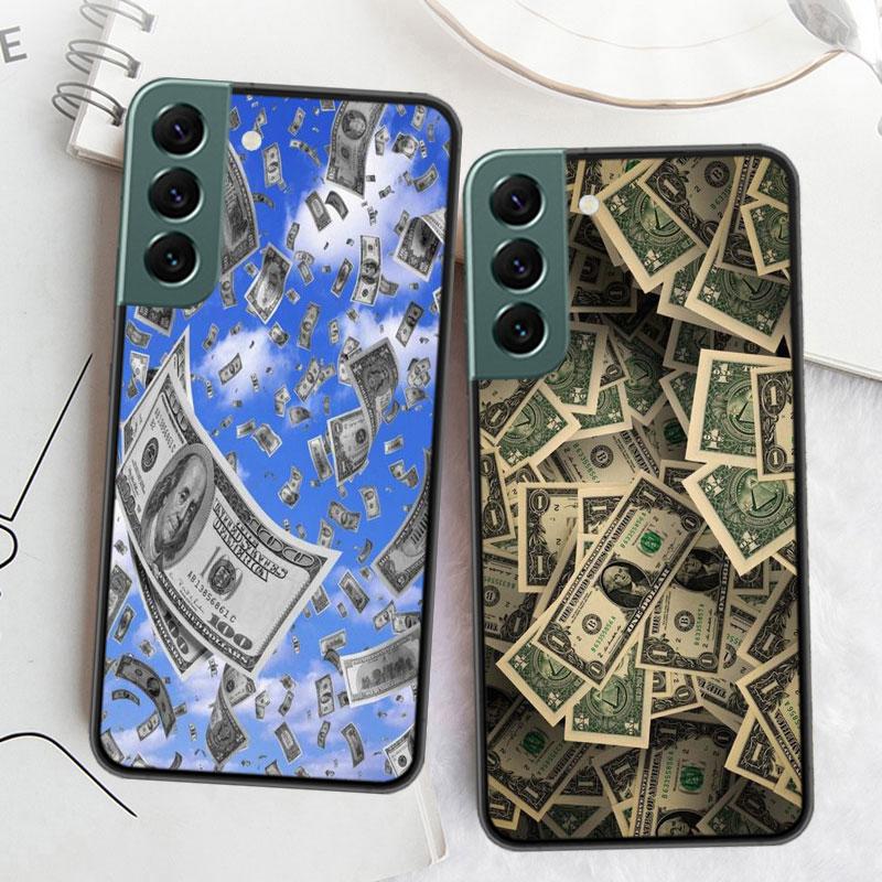 Banknote Dollar Cash Money Phone Case For Samsung A15 A25 A35 A55 Galaxy A70S A50S A30S A30 A40 A71 A51 A41 A31 A21 A11 A01 A20S
