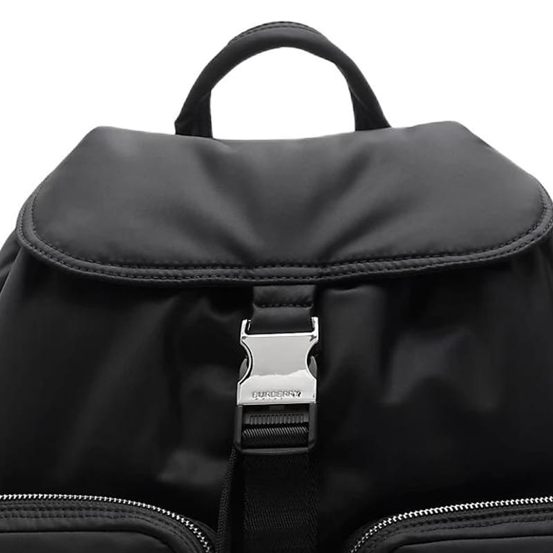 Burberry Nylon Backpack Medium Unisex Black 80905611