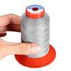 Filo da Cucito Altamente Riflettente 1000M Filato Tessuto Poliestere Fai da Te Cucito Lavoro a Maglia Cappello di Sicurezza Gilet da Lavoro Dia 0,5-0,15mm Grigio Argento
