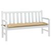 VidaXL Garden Bench Cushion Mixed Beige 150x50x7 Cm Fabric, Cushion, Bench Cushion, Garden Cushion, Cushion 4002556