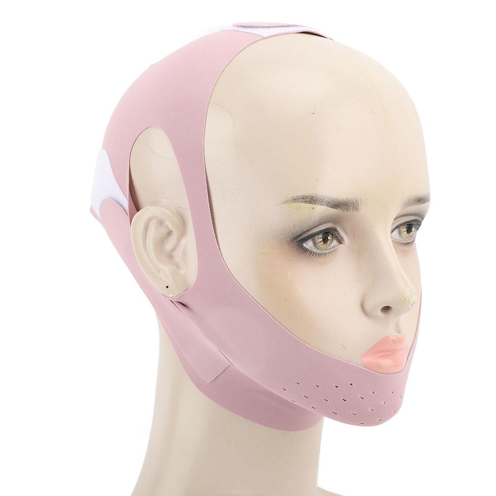 Post Surgery Chin Strap Bandage with Graphene Double Chin Reducer Facial Lifting Strap for Jowl Tightening Oral Maxillofacial Surgery