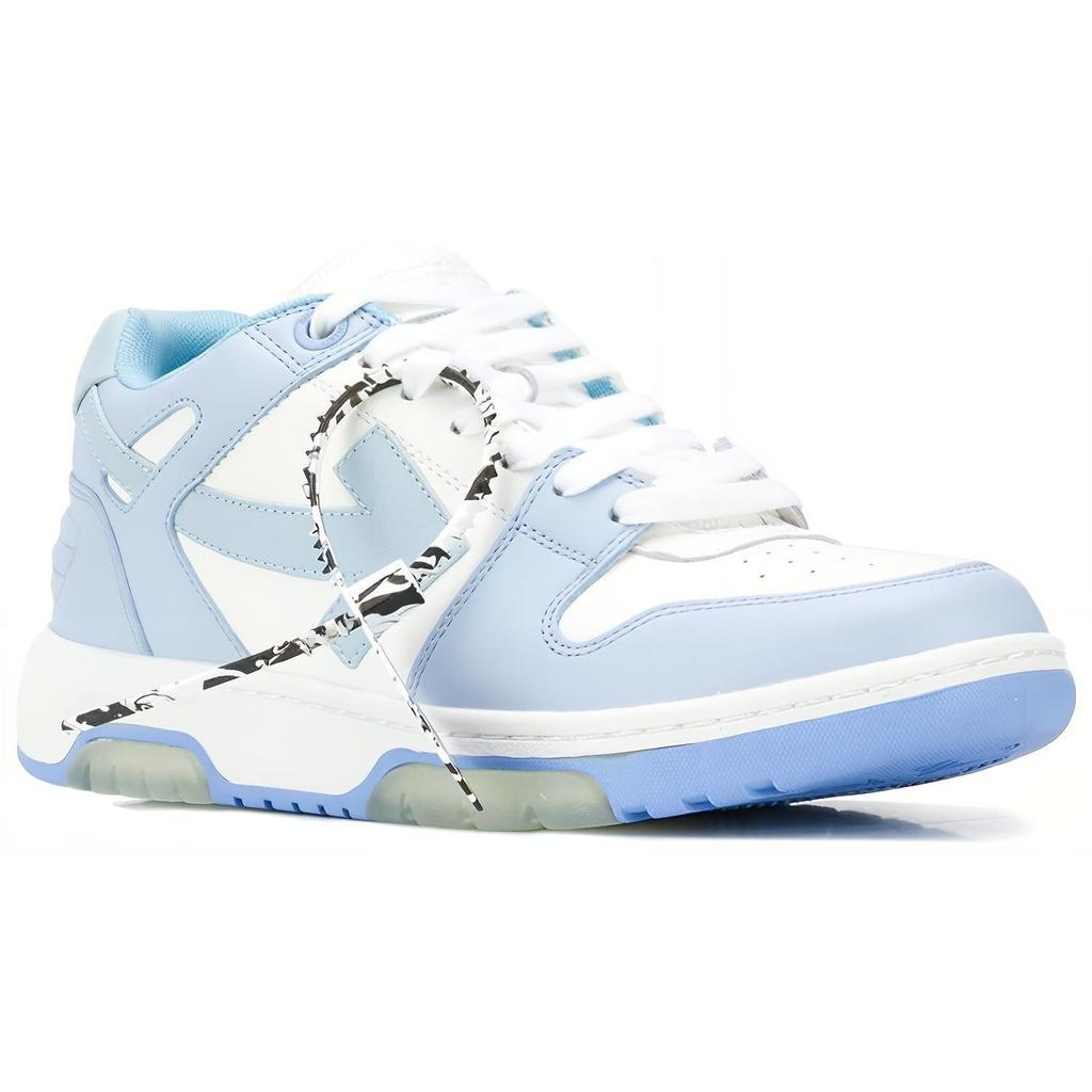 OFF WHITE Out Of Office Low 'White Light Blue' OMIA189F20LEA0010140