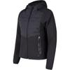 Asics Sports Lifestyle Series Hooded Casual Solid Color Long Sleeve Jacket Down Coat Women jackets Black 2012D165-001