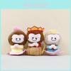 Adorable Sun Wukong Plush Doll Keychain Cute Monkey Bag Charm Soft Toy 13cm