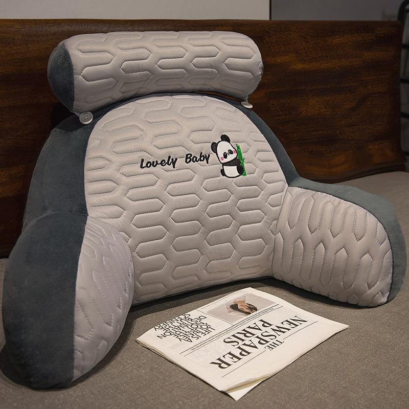 Four Season Universal Backrest Bedhead Cushion Waist Protection Pillows Sofa Cushion Comfortable Waist Mats Bed Reading Pillow Home Decoration 1pcs